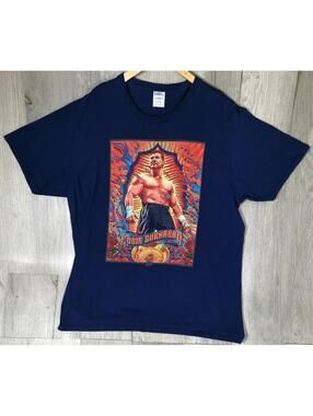WWE Eddie Guerrero Graphic T Shirt Size Large Legendary Mexican Wrestler #12